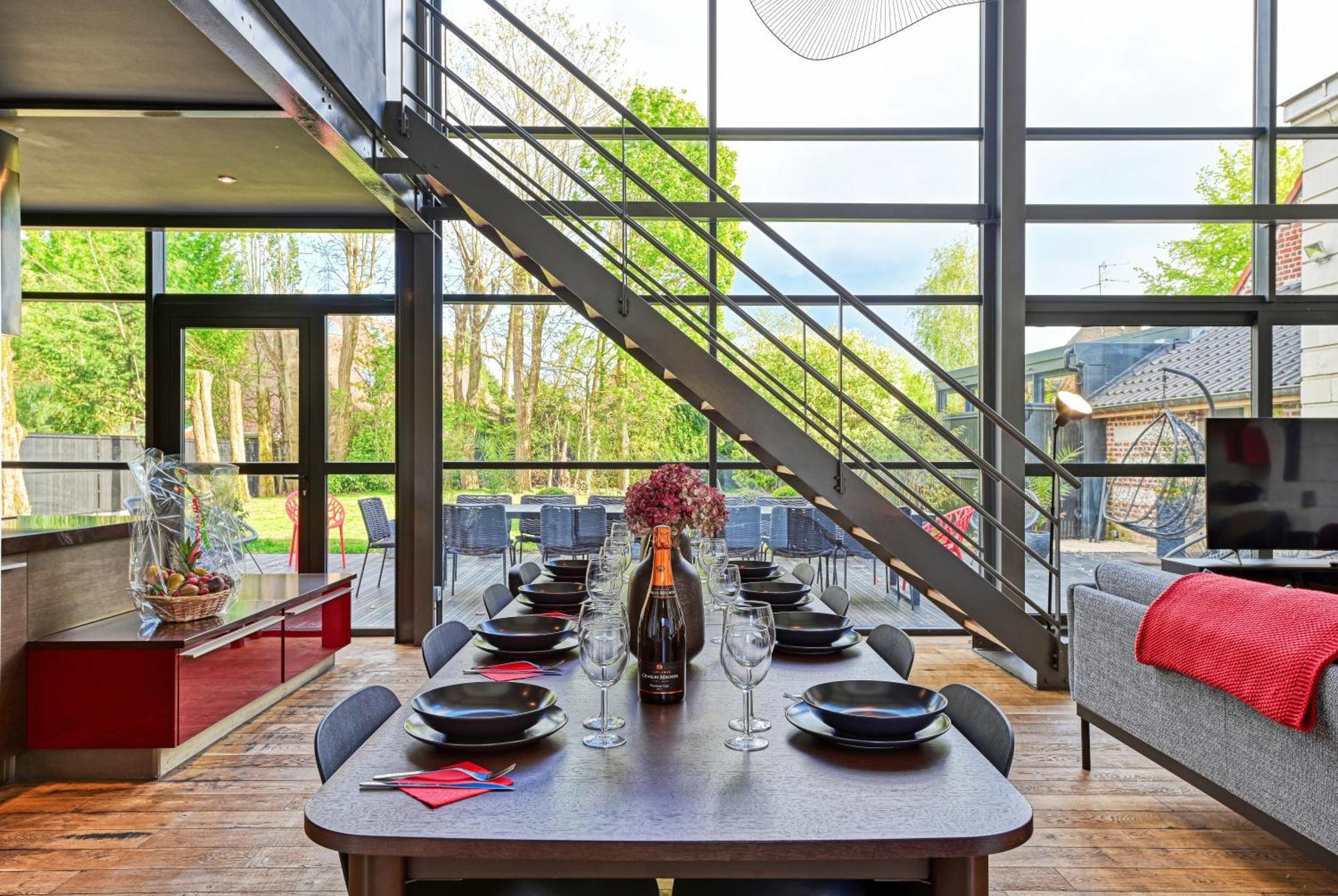 Incroyable Villa 5 Etoiles 7 Minutes Du Centre De Lille 마르크앙 바롤 외부 사진